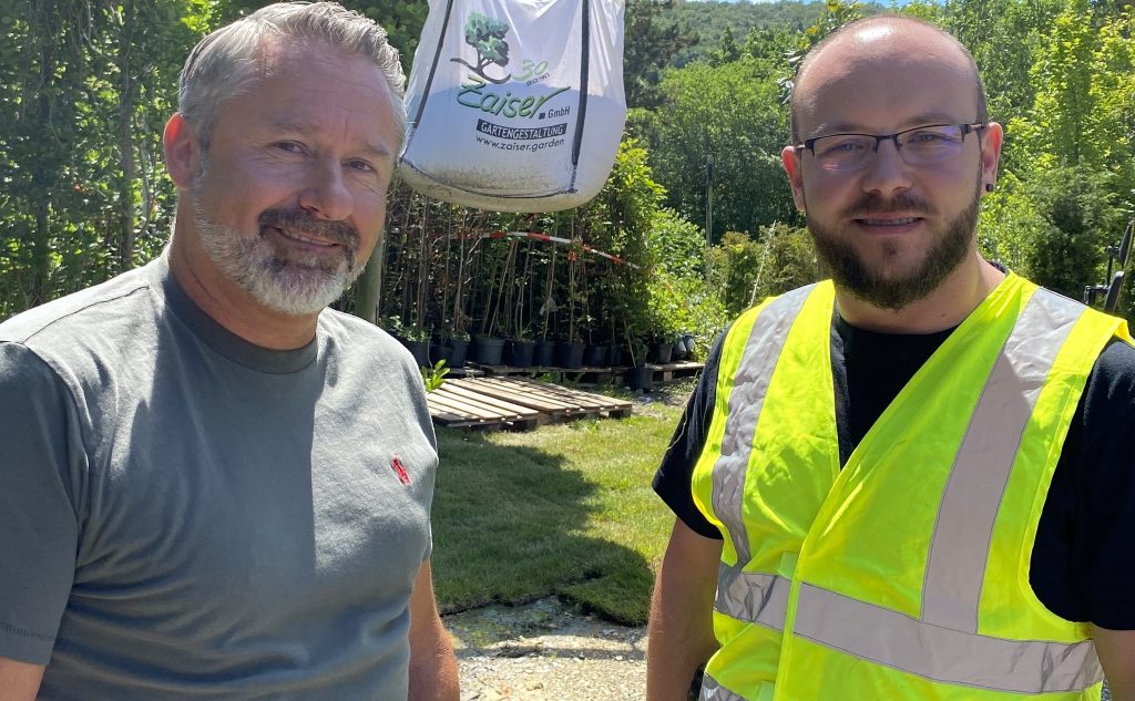 Firmeninhaber Thomas Zaiser (links) mit dem AST Sicherheitsingenieur Nenad Gocevski.